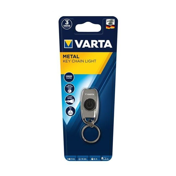 Llavero Linterna Led 15 Lm 2Xcr2016 VARTA 16603101401