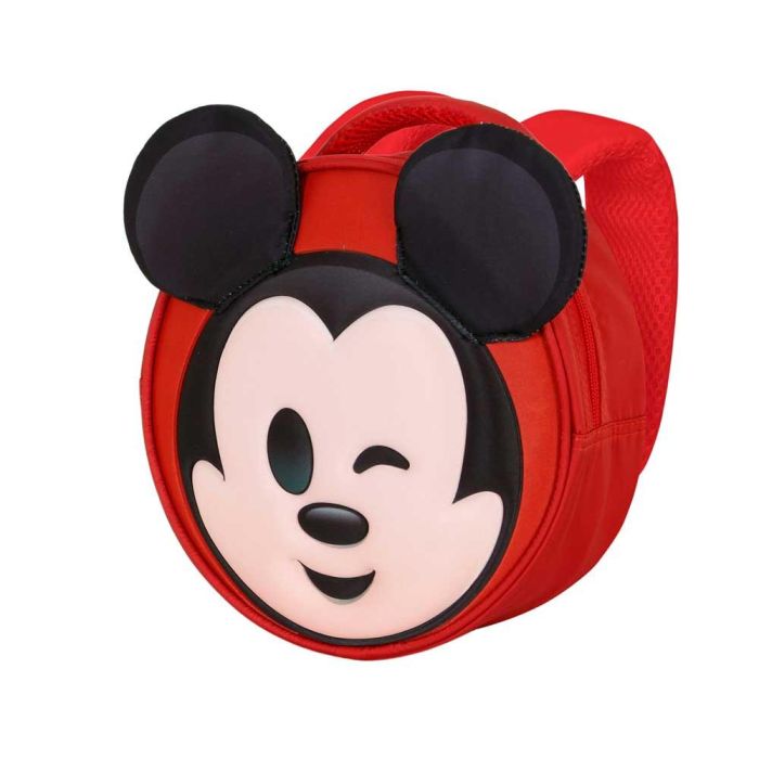 Mochila Emoji Send Disney Mickey Mouse Rojo