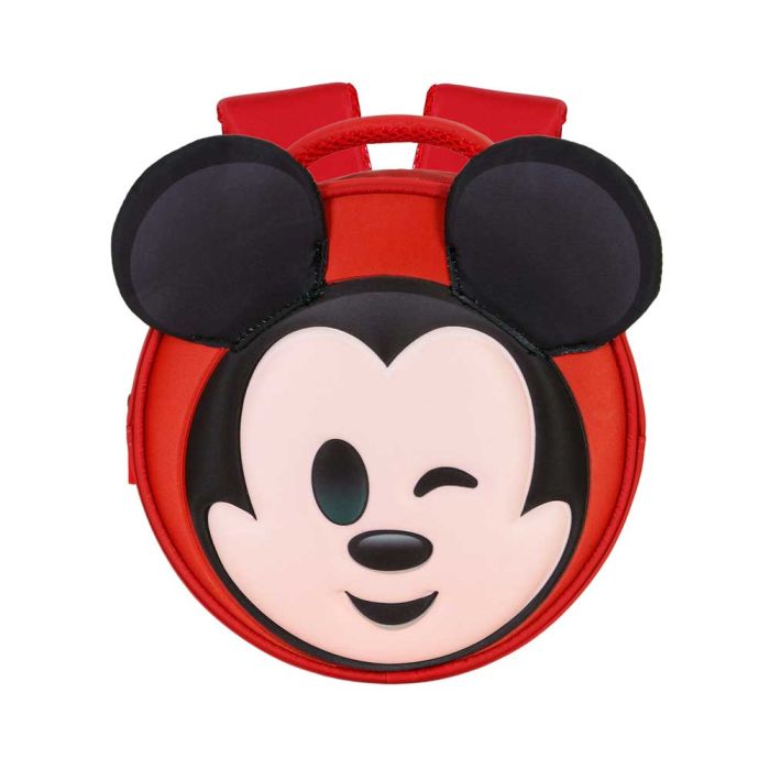 Mochila Emoji Send Disney Mickey Mouse Rojo 1