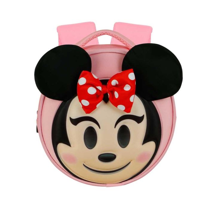 Mochila Emoji Send Disney Minnie Mouse Rosa 1