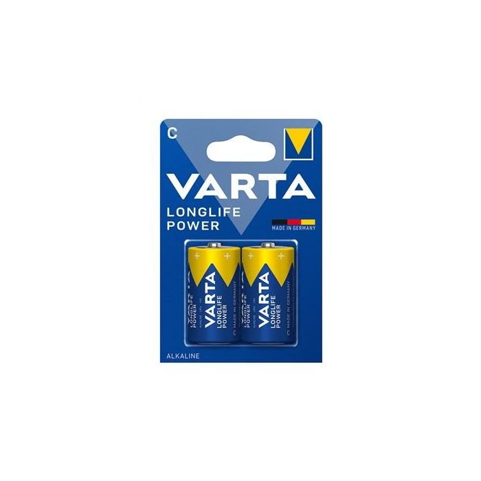 Pilas Alcalinas Lr14 C Longlife Power 2Uds VARTA 4914121412 1