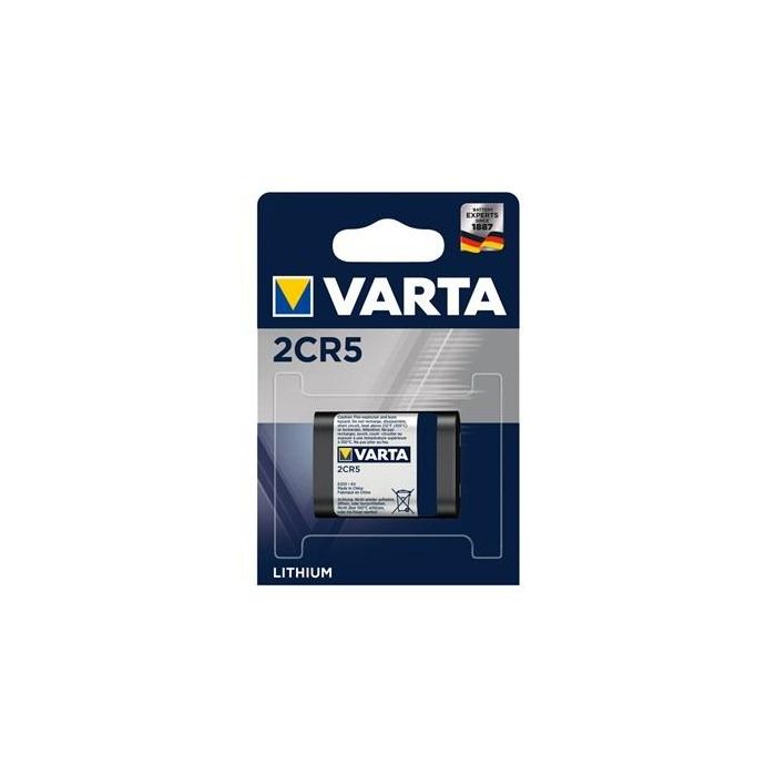 Pila De Litio Para Fotografía 2Cr5 1400Mah 1Ud VARTA 6203301401