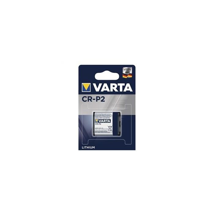 Pila De Litio Para Fotografía Cr-P2 1450Mah 1Ud VARTA 6204301401