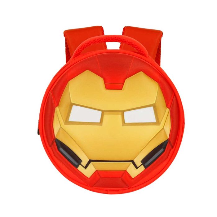 Mochila Emoji Send Marvel Iron Man Rojo 1