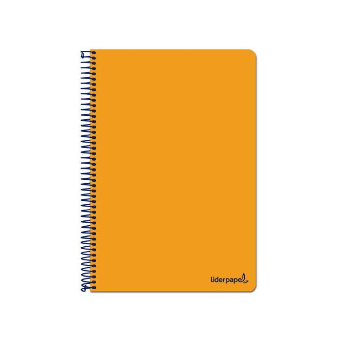 Cuaderno Espiral Liderpapel Folio Write Tapa Blanda 80H 60 gr Cuadro 4 mm Con Margen Color Naranja 10 unidades 2