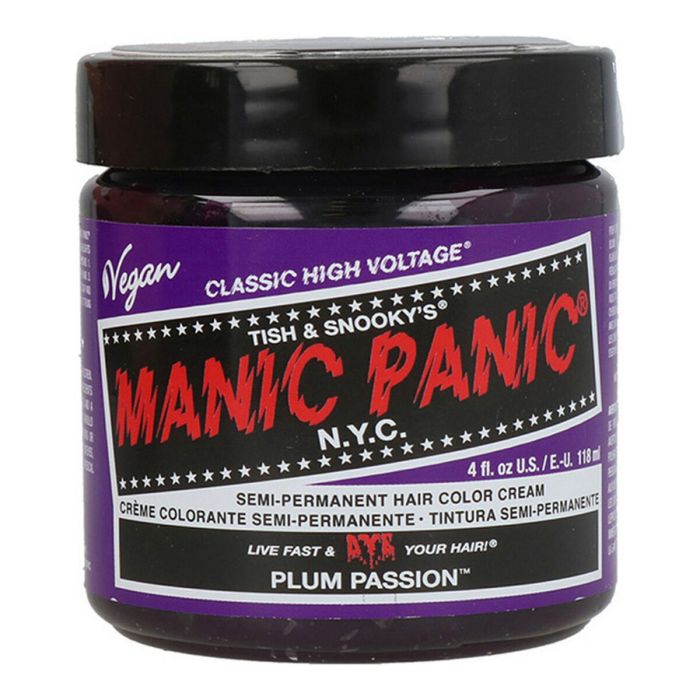 Tinte Permanente Manic Panic Classic Plum Passion (118 ml) 1