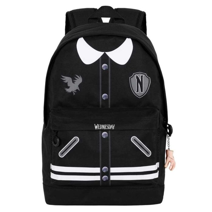 Mochila HS FAN 2.0 Varsity Wednesday Miércoles Negro 1