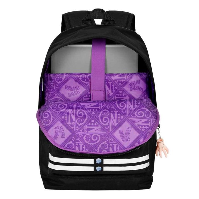 Mochila HS FAN 2.0 Varsity Wednesday Miércoles Negro 3