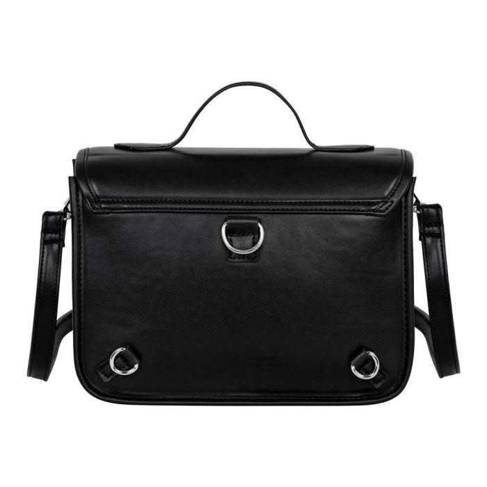 Bolso-Mochila Satchel Original Wednesday Miércoles Negro 2