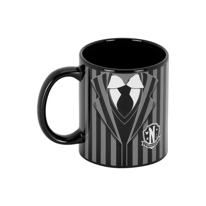 Taza Uniform Wednesday Miércoles Negro 1