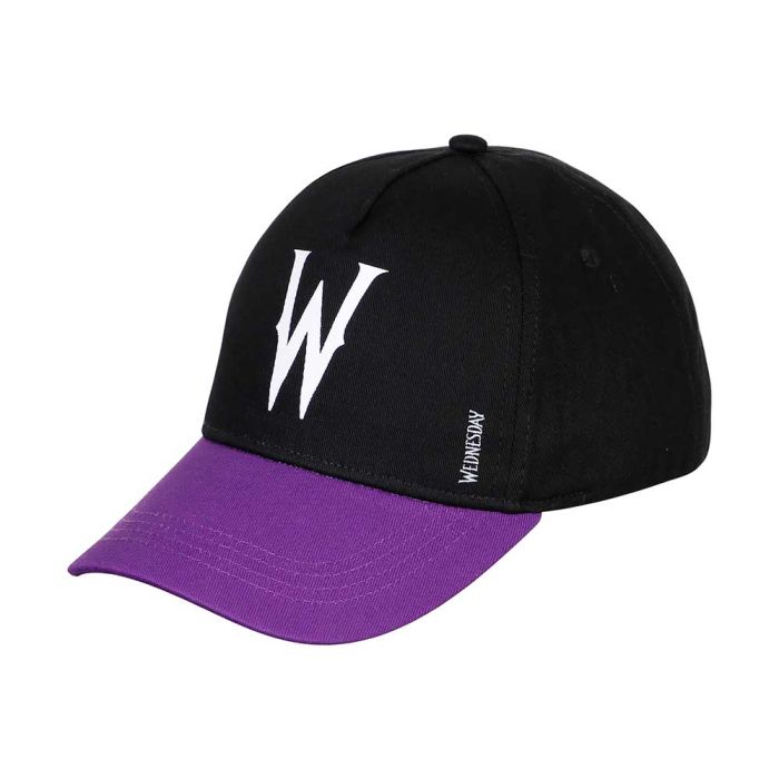 Gorra Infantil W Wednesday Miércoles Negro