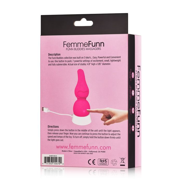 Mini Vibrador FemmeFun Stubby Rosa 9