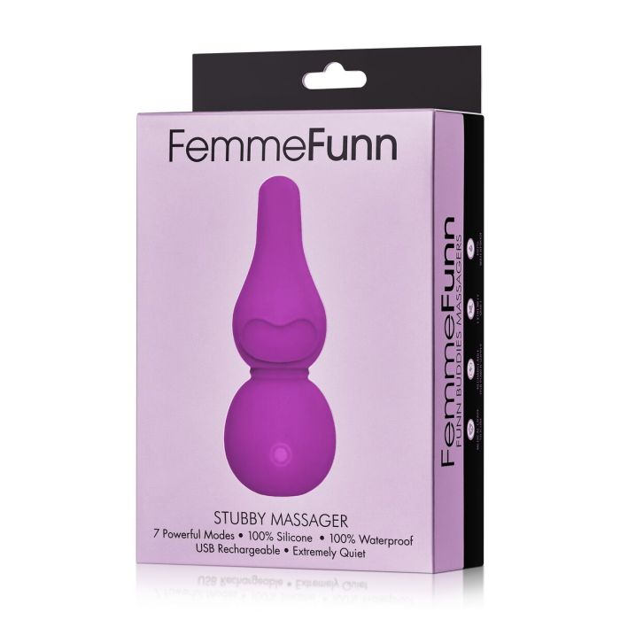 Mini Vibrador FemmeFun Stubby Morado 1