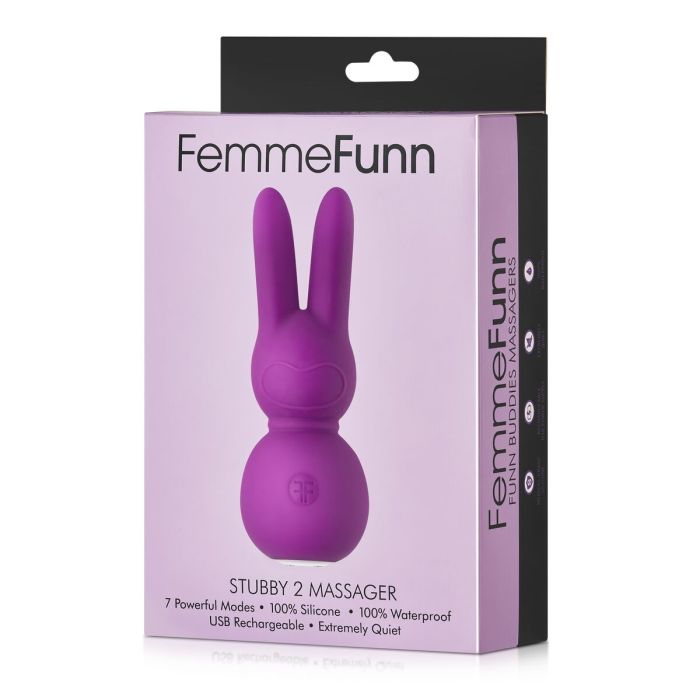 Mini Vibrador FemmeFun Stubby 2 Morado 1