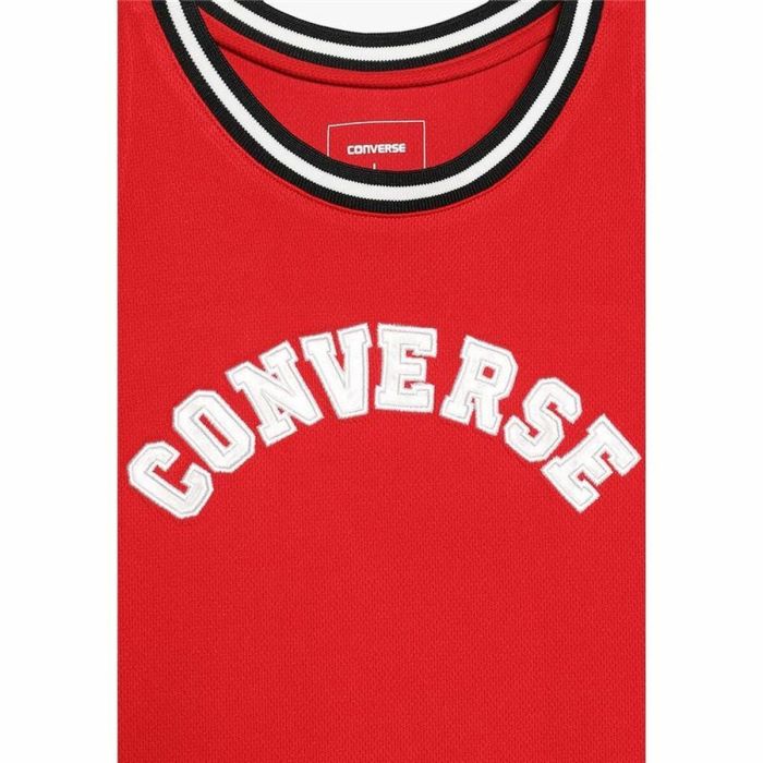 Vestido Converse Basketball Jurk Niña Rojo 2