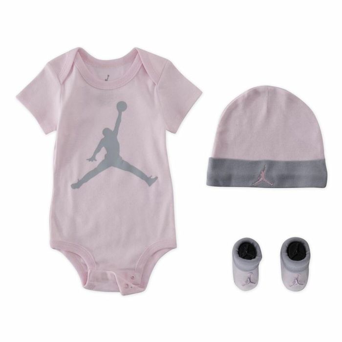 Conjunto Deportivo para Bebé Nike Jordan Jumpman Rosa