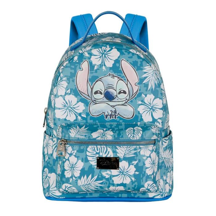 Mochila Heady Aloha Disney Lilo y Stitch Azul 1