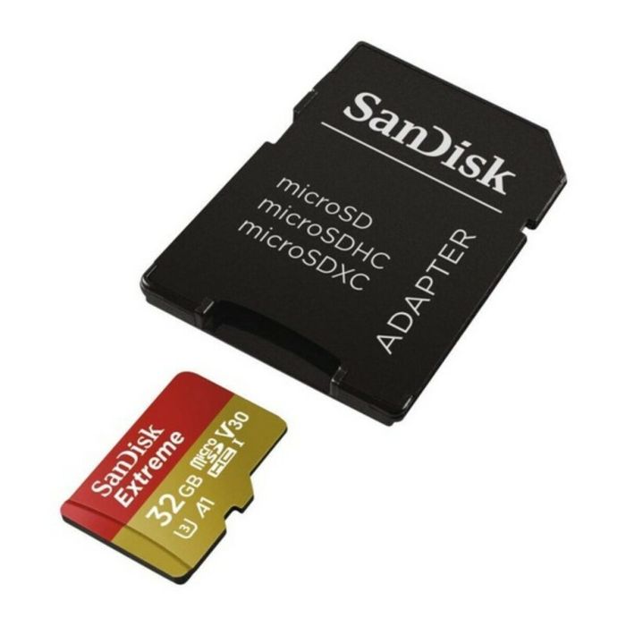 Tarjeta de Memoria Micro SD con Adaptador SanDisk SDSQXA1-GN6AA C10 160 MB/s 2