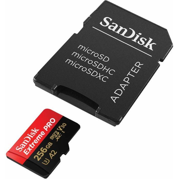 Tarjeta de Memoria Micro SD con Adaptador Western Digital SDSQXCD-256G-GN6MA 256 GB 3