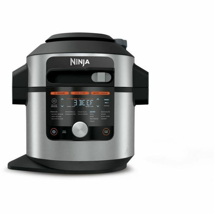 Olla Eléctrica Multifunción Ninja Foodi 14 en 1, 7.5L - SmartLid, Cocina a Presión, Freidora de Aire, Vapor, Ref: 14EN1 Olla Eléctrica Multifunción Ninja Foodi 14 en 1, 7.5L - SmartLid, Cocina a Presión, Freidora de Aire, Vapor, Ref: 14EN1