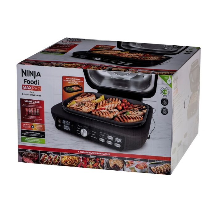 Parrilla Eléctrica NINJA AG651 1000 W 240 W 17 Parrilla Eléctrica NINJA AG651 1000 W 240 W 17