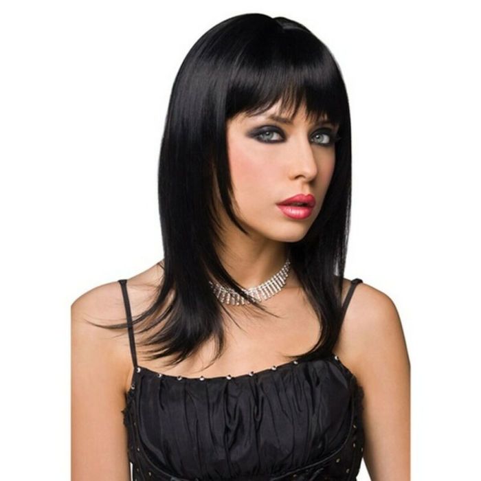 Peluca Negra Pleasure Wigs 00318