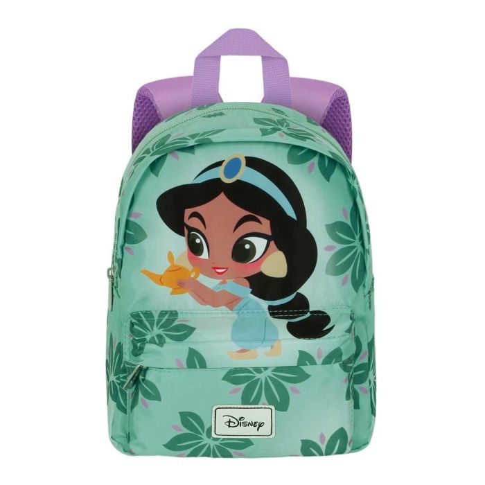 Mochila Preescolar Joy Lamp Disney Jasmín Verde 1