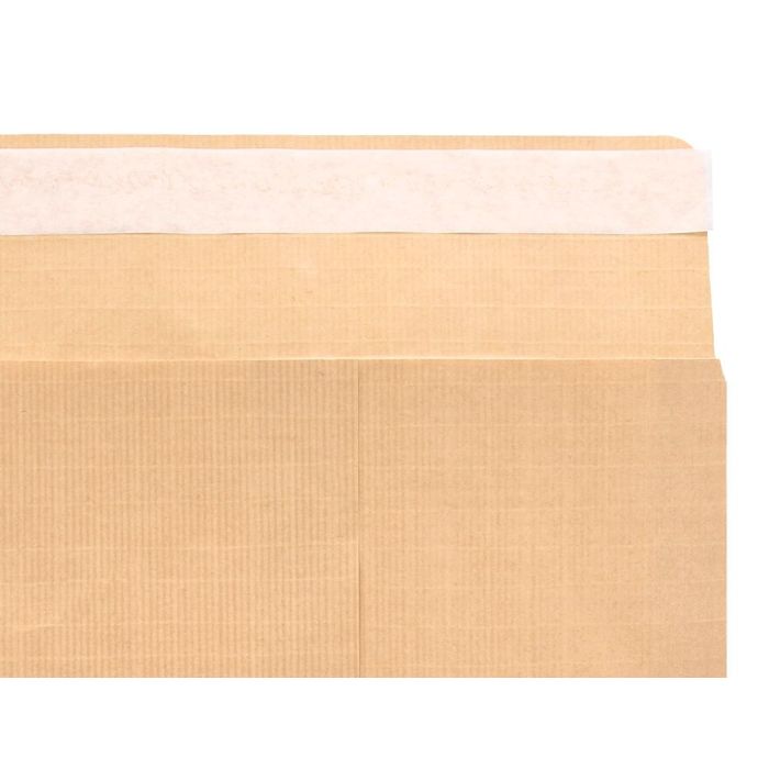 Sobre Liderpapel Bolsa Fuelle Kraft Armado 280x365X50 mm Solapa Tira De Silicona Papel 155 gr Caja De 50 Unidades 6