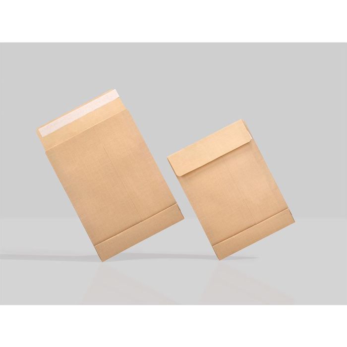 Sobre Liderpapel Bolsa Armado Kraft Envio Seguridad 260x360 mm Solapa Tira De Silicona 120 gr Caja De 100 Unidades 8