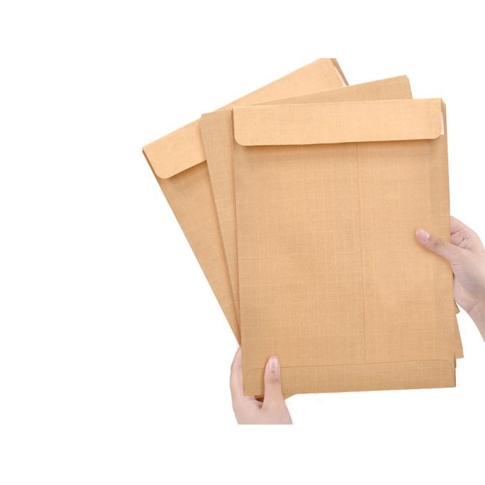 Sobre Liderpapel Bolsa Armado Kraft Envio Seguridad 260x360 mm Solapa Tira De Silicona 120 gr Caja De 100 Unidades 9