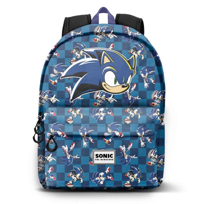 Mochila HS PLUS Action Sonic The Hedgehog - SEGA Azul