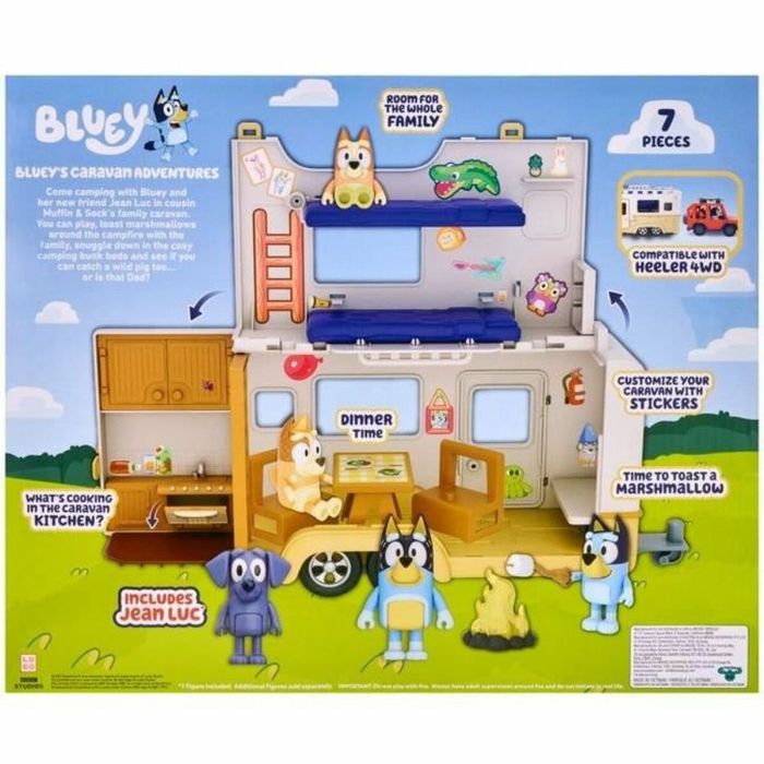 Playset Moose Toys Bluey´s Caravan Adventures 3