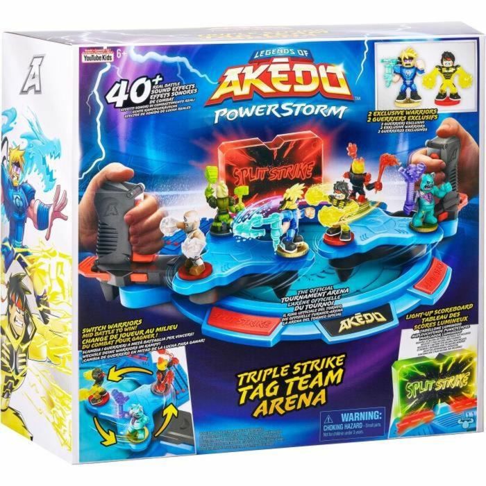 Playset Moose Toys Ultimate Powerstorm - Akedo Deluxe 4 Playset Moose Toys Ultimate Powerstorm - Akedo Deluxe 4