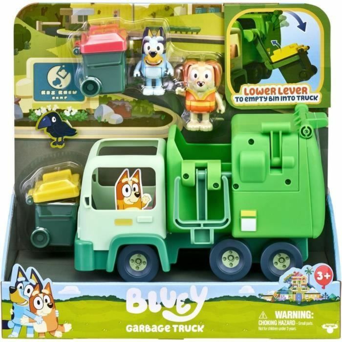 Playset Moose Toys Bluey Garage Truck 2 Unidades 4