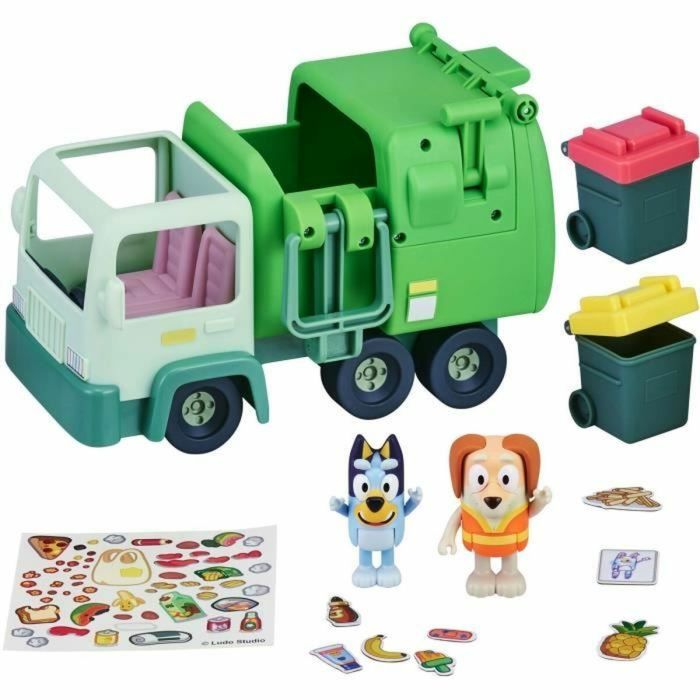 Playset Moose Toys Bluey Garage Truck 2 Unidades 2