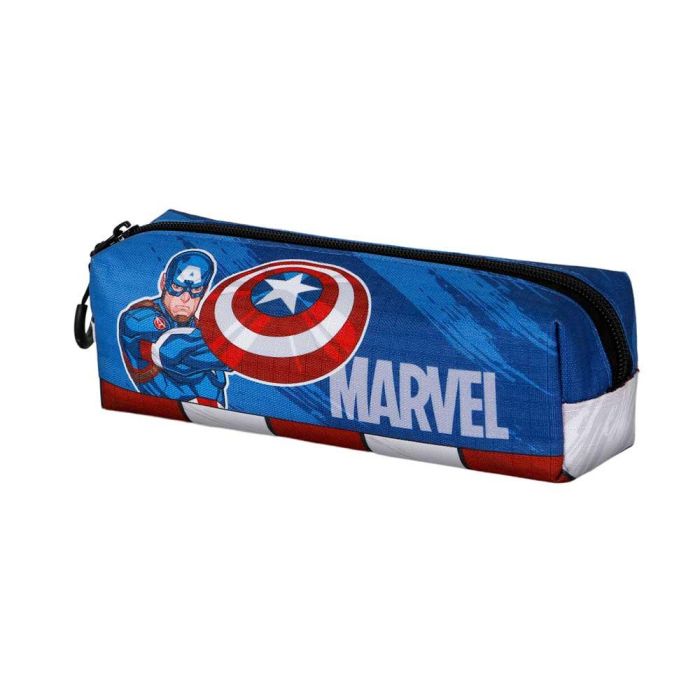 Estuche Portatodo Cuadrado FAN 2.2 Gears Marvel Capitán América Azul