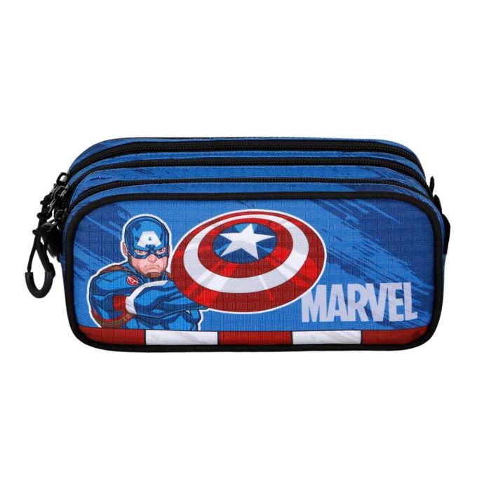 Estuche Portatodo Trick FAN 2.2 Gears Marvel Capitán América Azul 1