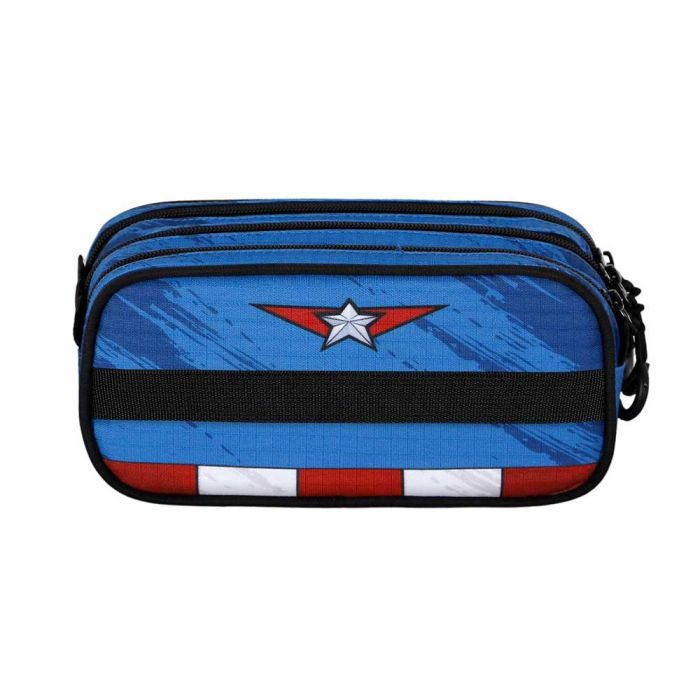 Estuche Portatodo Trick FAN 2.2 Gears Marvel Capitán América Azul 2