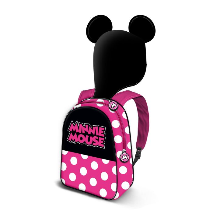 Mochila con Capucha Hood Clever Disney Minnie Mouse Negro 1