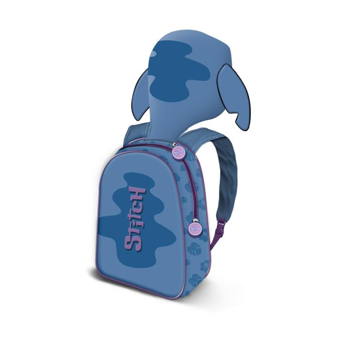 Mochila con Capucha Hood Lemur Disney Lilo y Stitch Azul 1