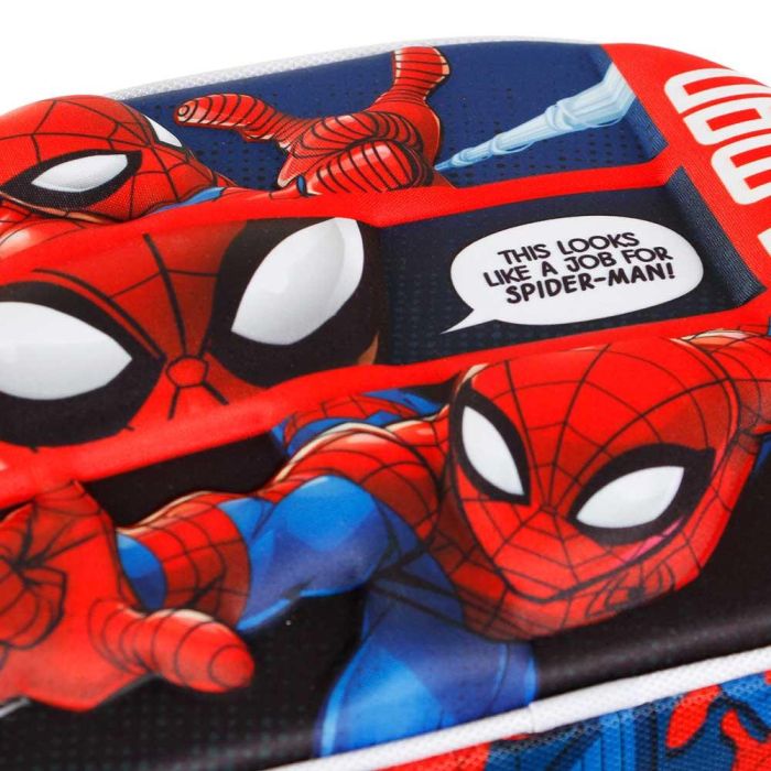 Bolsa Portamerienda 3D Stronger Marvel Spiderman Rojo 3