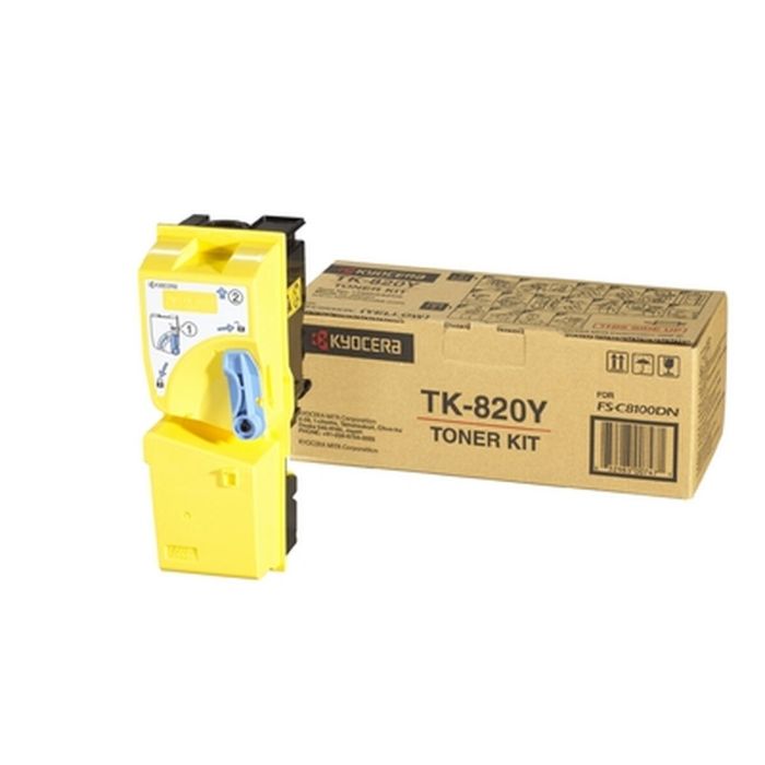 Kyocera-mita fsc-8100dn toner amarillo tk 820 y