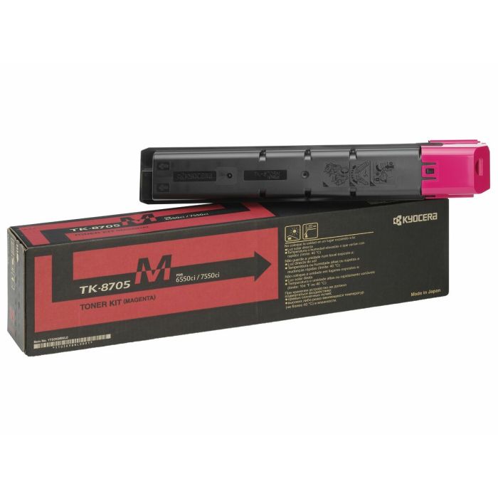 Tóner Original Kyocera TK-8705M Negro Magenta