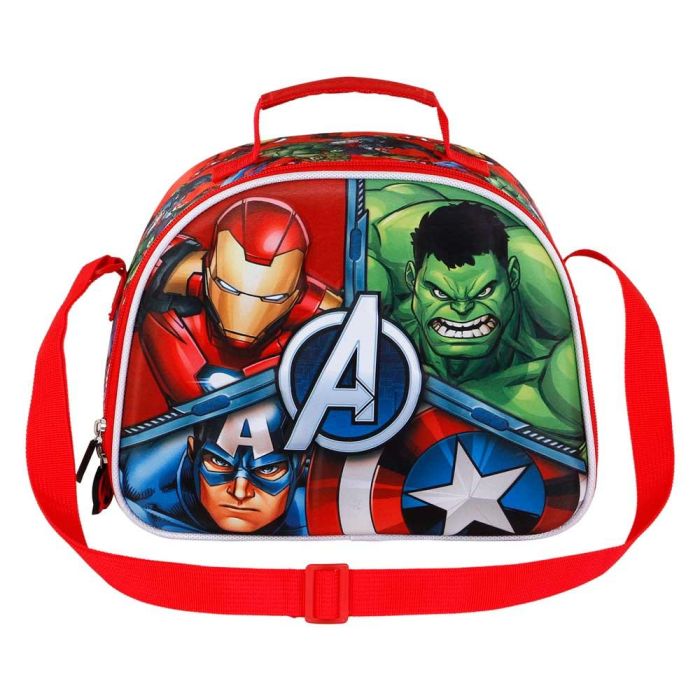 Bolsa Portamerienda 3D Massive Marvel Los Vengadores Multicolor 1