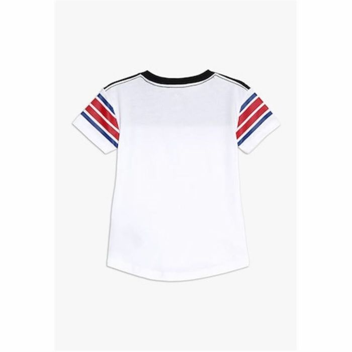 Camiseta de Manga Corta Infantil Converse Retro Sport Blanco 3