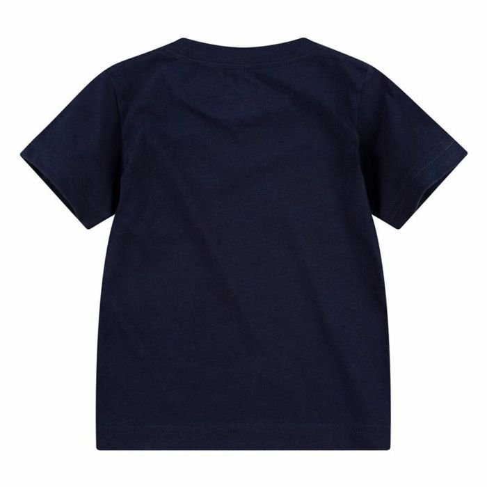 Camiseta de Manga Corta Infantil Nike Swoosh Azul marino 2