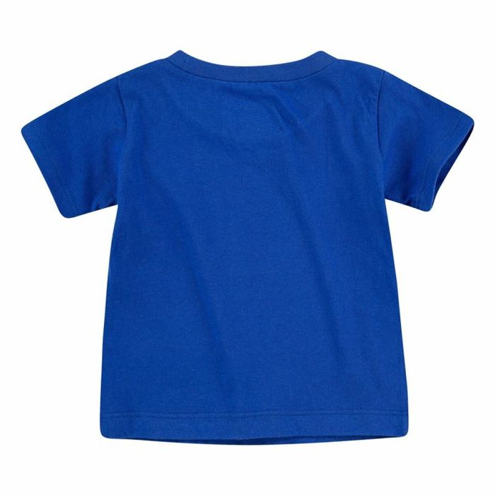 Camiseta de Manga Corta Infantil Nike Futura SS Azul 1