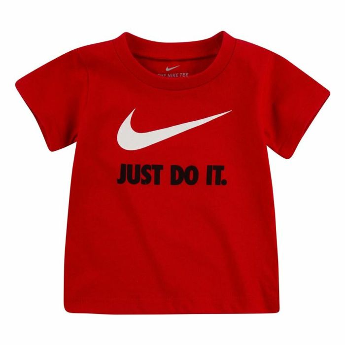 Camiseta de Manga Corta Infantil Nike Rojo 1