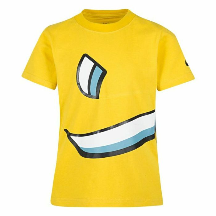 Camiseta de Manga Corta Nike Swoosh Knockou Amarillo