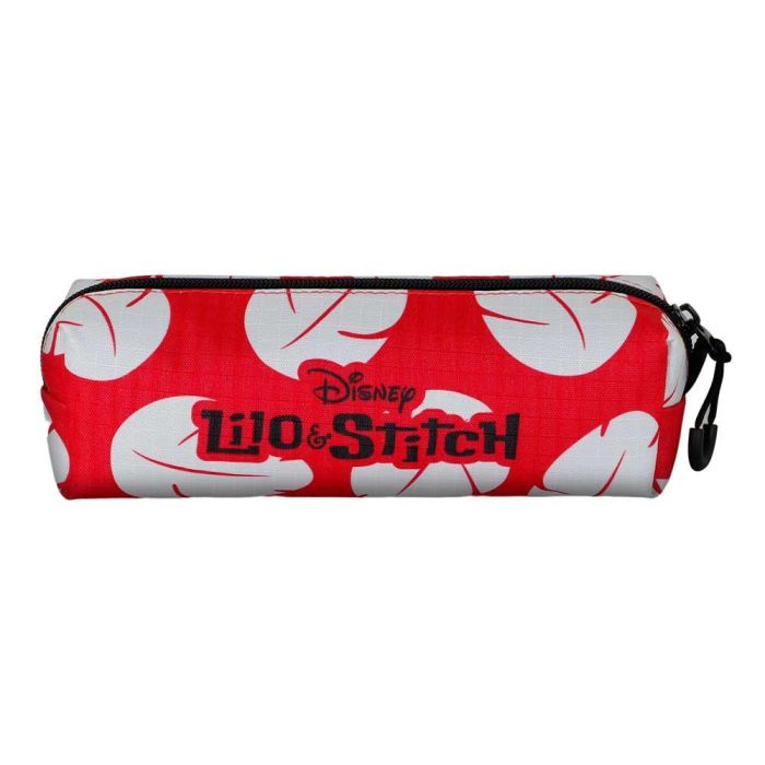 Estuche Portatodo Cuadrado FAN 2.2 Kiss Disney Lilo y Stitch Rojo 2